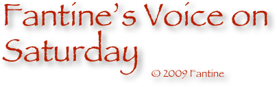 Fantine’s Voice on Saturday
                                                                © 2009 Fantine